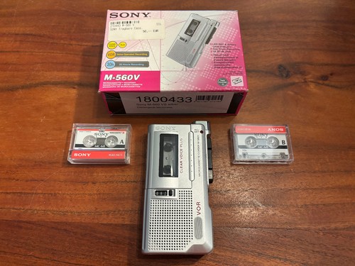 Sony 560v diktiergerät - m-560v,