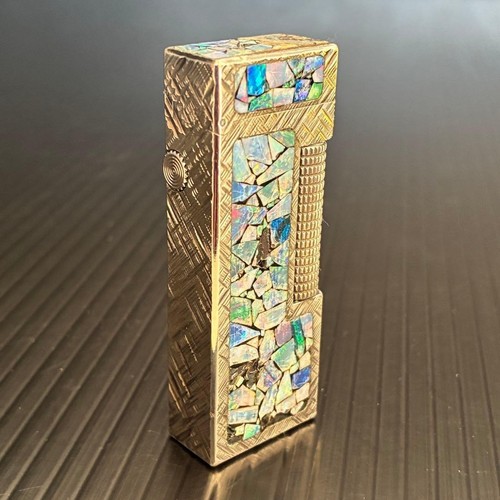 Dunhill feuerzeug gold wav - dunhill,