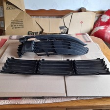 VW Passat 3BG B5 Stoßstange Gitter Grill Set Mitte Rechts Links