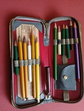 Federtasche mit Inhalt DDR