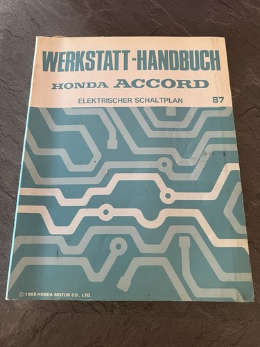 Werkstatthandbuch honda accord - honda,