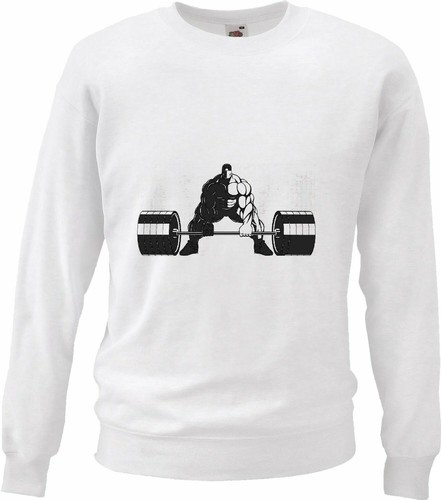 Sweatshirt bodybuilder mit - sweatshirt,