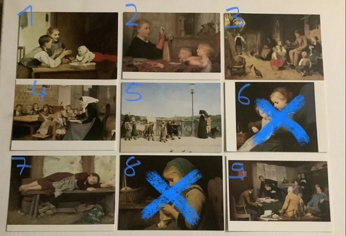 Postkarte albert anker 22 - anker,,