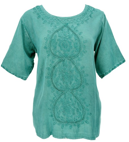 Bestickte indische tunika - indische,