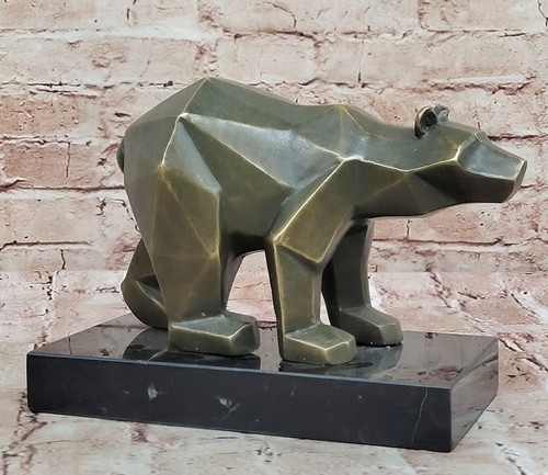 Handgemacht bronze bär statue - bronze,