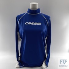 Cressi Herren Rash XXXL/7 (58) Guard, Protection Solaire UV (UPF) 50+, Blau (Kön