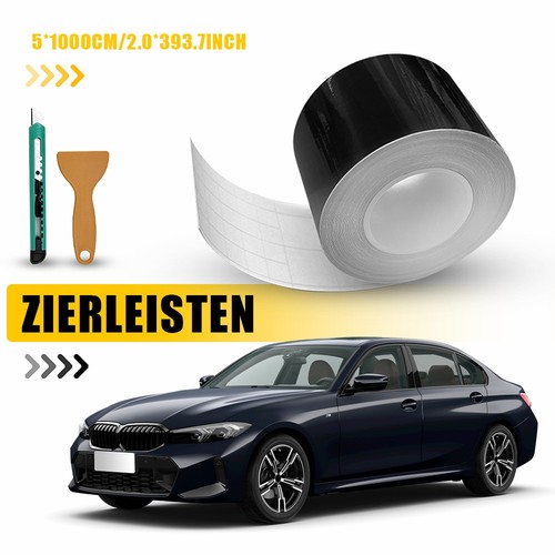 10m zierstreifen 50mm - 50mm, schwarz