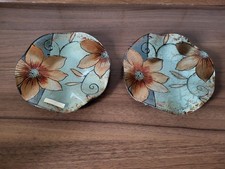 Glas Schale Teller Kerzen-Teller Kerzen-Untersetzer 2 Stück Formano