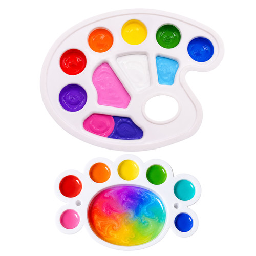 Farbpalette kunststoff weiß - farbpalette,
