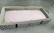 Milliard Reisebett mit Matratze & Rausfallschutz Kinderbett für Babys  &  Kinder