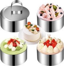 4 Stück Dessertringe 8cm