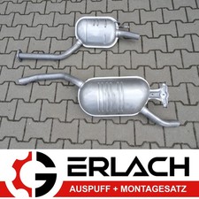 Auspuff für Mercedes W124 200 230 250 D E 1985-1995 Stufenheck Auspuffanlage 135