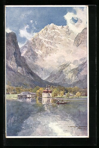 Künstler edward harrison - künstler-ak,