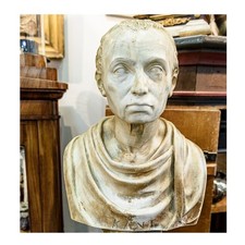 Antike Gipsbüste Büste Immanuel Kant Gebrüder Micheli 1724-1804