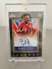 Topps Deco Legends Franck Ribery FC Bayern München 26/99 Autogramm