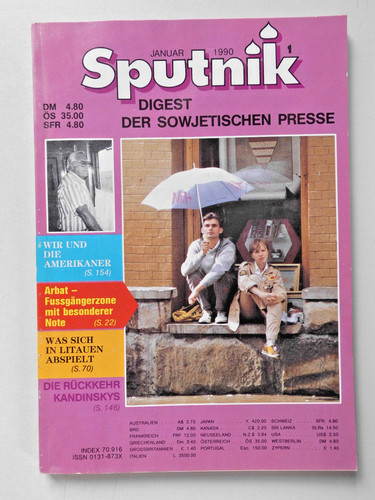 Sputnik 1990 zeitschrift - 1990,