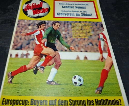 Fußball woche 1972 - fußball, nr.12/1972