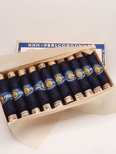 Vintage nähseide mez - vintage,