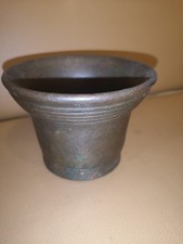 Deutscher Barock Bronze Mörser 1179 Gramm