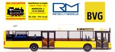 Rietze 49532 BVG MAN NL 187, U Turmstraße, H0/ 1:87 [F]