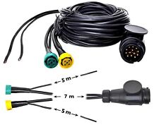 Kabelsatz Anhänger 13-polig 7M Kabelbaum 5m DC-Kabel 5-polige Anhängerkabel