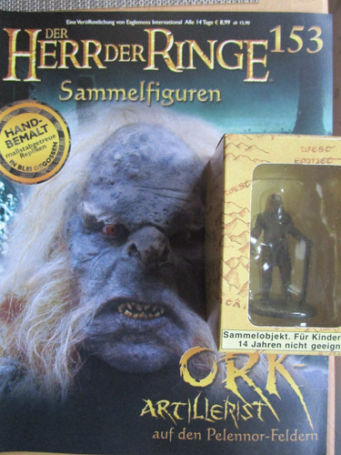 Herr der ringe sammelfiguren - ringe,