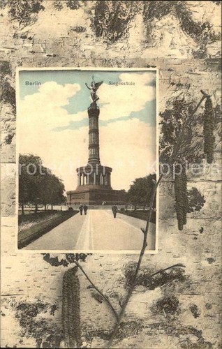 Berlin city siegessaeule - city,