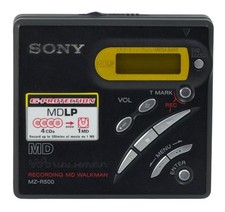 Sony walkman minidisc recorder - sony,