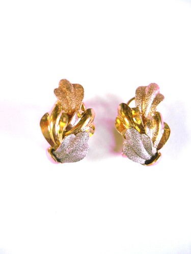 Ohrringe gold 750 farbig - gold,