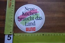 Alter Aufkleber Möbel Einbau-Küchen Küchenzeile ALNO (5a)