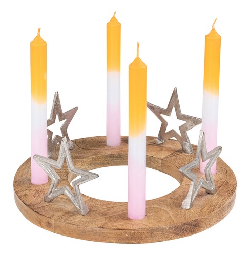 Adventskranz ø30cm mango - adventskranz,