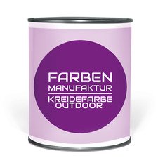 Kreidefarbe Outdoor Garten
