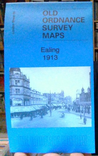 Map ealing 1913 london - of,