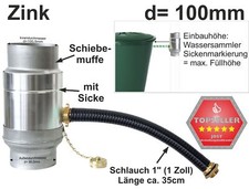 Zink Fallrohr Wassersammler