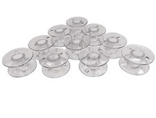 10 Kunststoff Spulen für Singer 1507, 2250, 2259, 2263, 2273, 8280, 2282