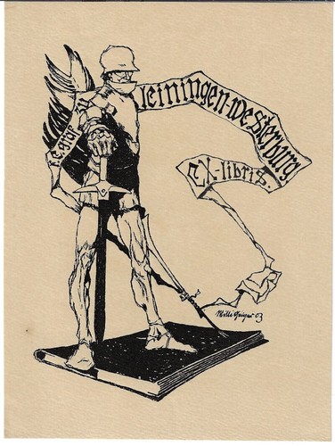Willi geiger exlibris für - willi,