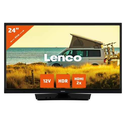 Lenco led 2423bk zoll hd - -, 24