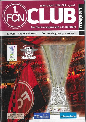 Fußballprogramm fc - fußballprogramm , 1.fc