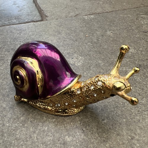 Schnecke emailliert