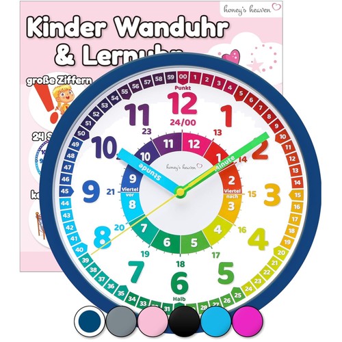 Kinder wanduhr lernuhr - wanduhr,