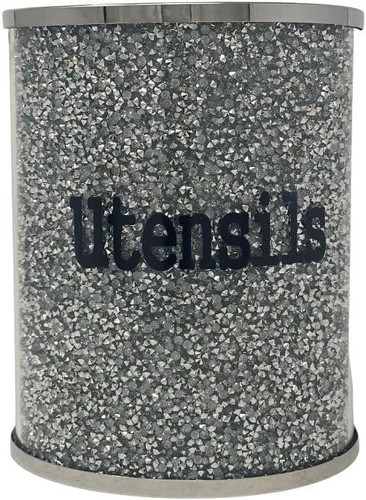 Luxus silber geschliffener - silber,