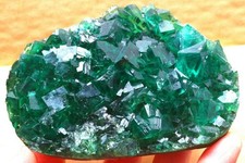 Fluorit, grün, violett fluoreszierend, 115 x 85mm, Hunan / China