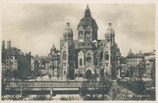 AK München, Lukaskirche, nach Lockweiler/Saar