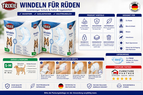 Trixie windeln hunde rüden - trixie,