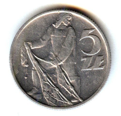 Polen prl münze 5 - polen,