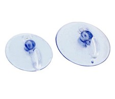 10x Saughaken Saugnapf Saugknopf Haken transparent Handtuchhalter 40mm 50mm