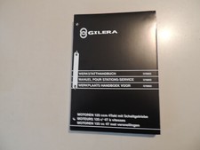 MOTOR 125 cc 4T Werkstatthandbuch Gilera Cougar   Werkplaats Handboek