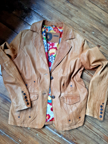 Lederjacke nappaleder damen - lederjacke,