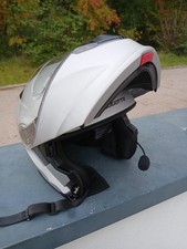 Gebrauchter Bogotto V271 BT Bluetooth Klapphelm Silber XXL