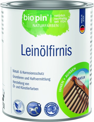 Biopin leinölfirnis - leinölfirnis, l